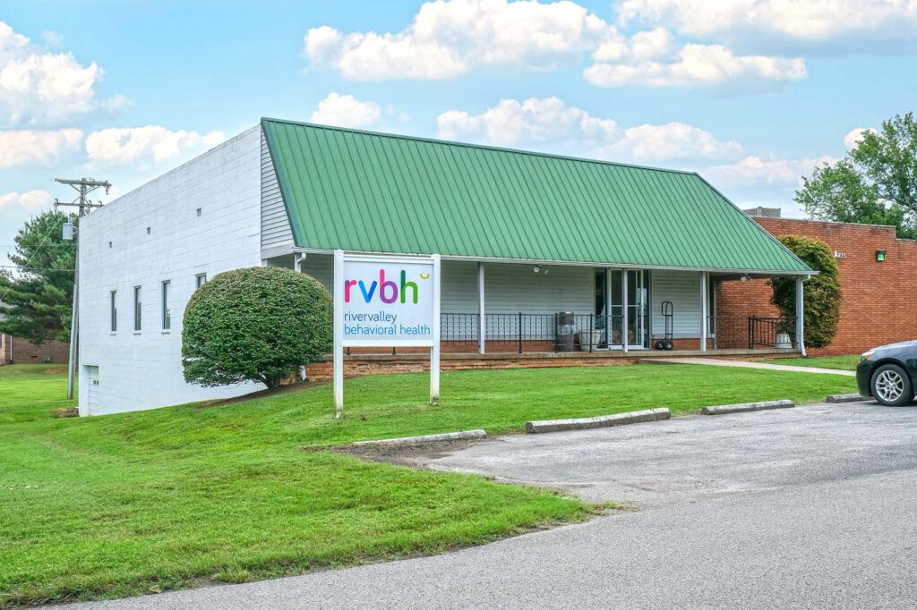 RiverValley Behavioral Health Ohio County Outpatient Clinic building in Beaver Dam, Kentucky.